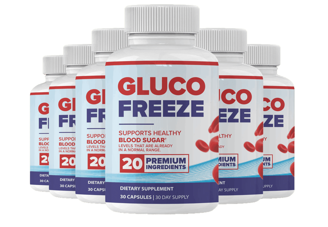 GlucoFreeze 6 Bottles